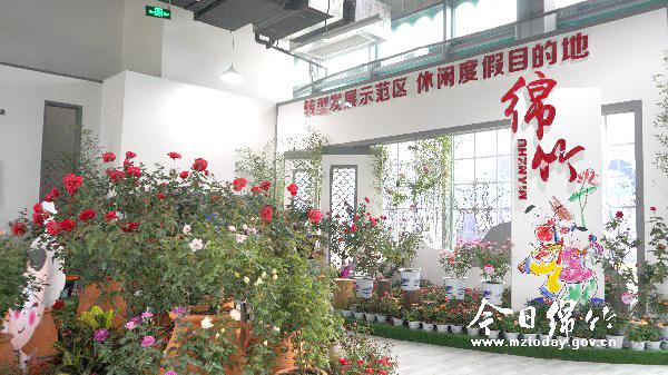 月季园绵竹展园：特色元素巧妙结合 满足游客多层次需求