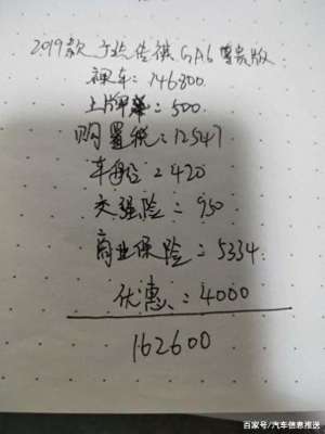 广汽长祺汽车价格(最后花162600元提一辆传祺GA6，这个价格贵吗？看完就明白了)