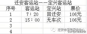 迁安客运站最新时刻表运营表，需要出行的朋友注意啦！