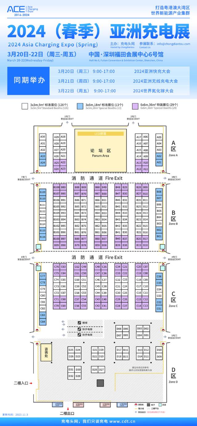 3家保护器件企业参加2024（春季）亚洲充电展