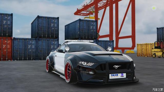 Mustang“路障”套件上线3D改装工具