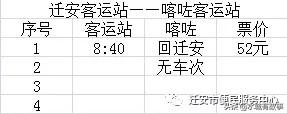 迁安客运站最新时刻表运营表，需要出行的朋友注意啦！