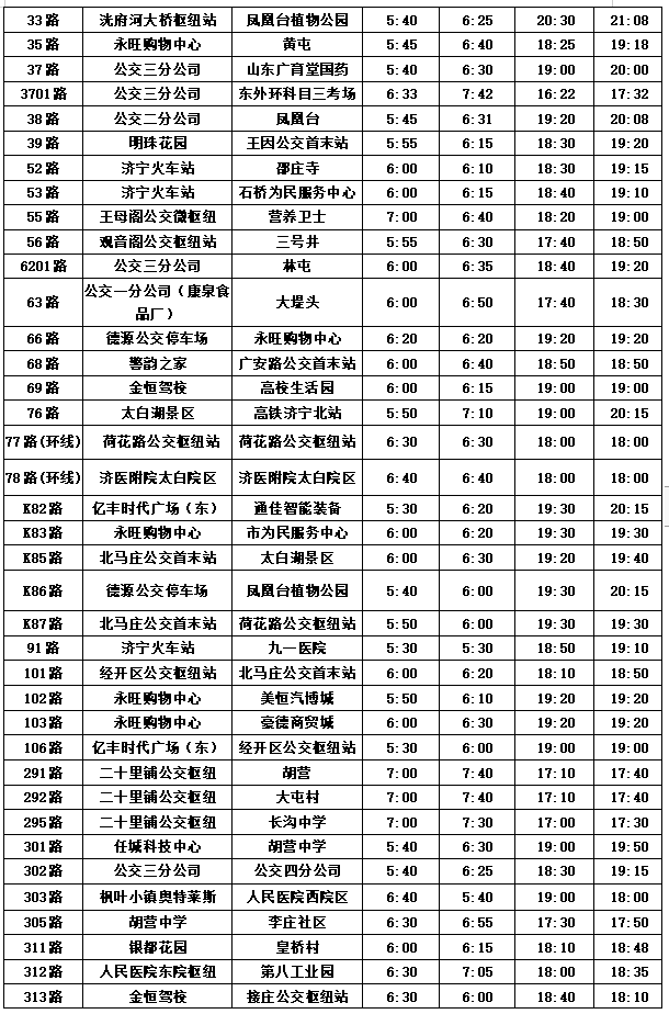 事关公交出行，时间、价格有调整