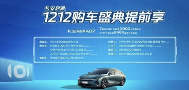 2023年倒计时，长安启源1212购车盛典提前享，至高钜惠40000元！