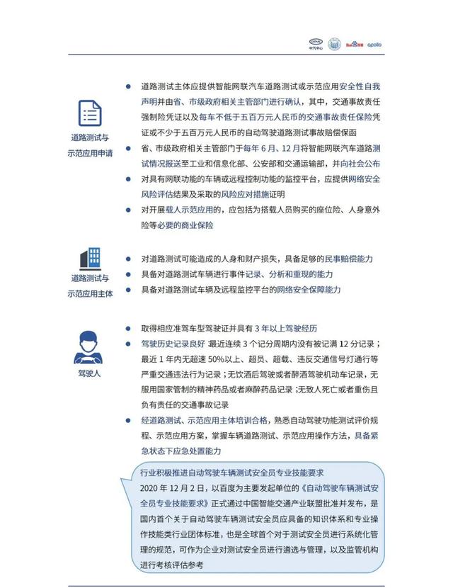 中汽中心&百度：自动驾驶汽车交通安全白皮书（附电子版下载）